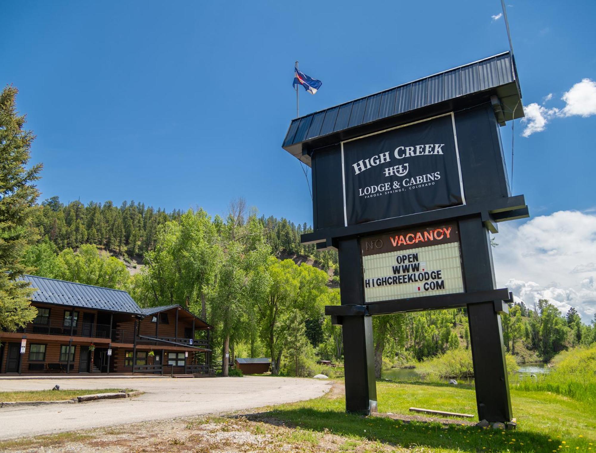 High Creek Lodge And Cabins Pagosa Springs Exterior foto